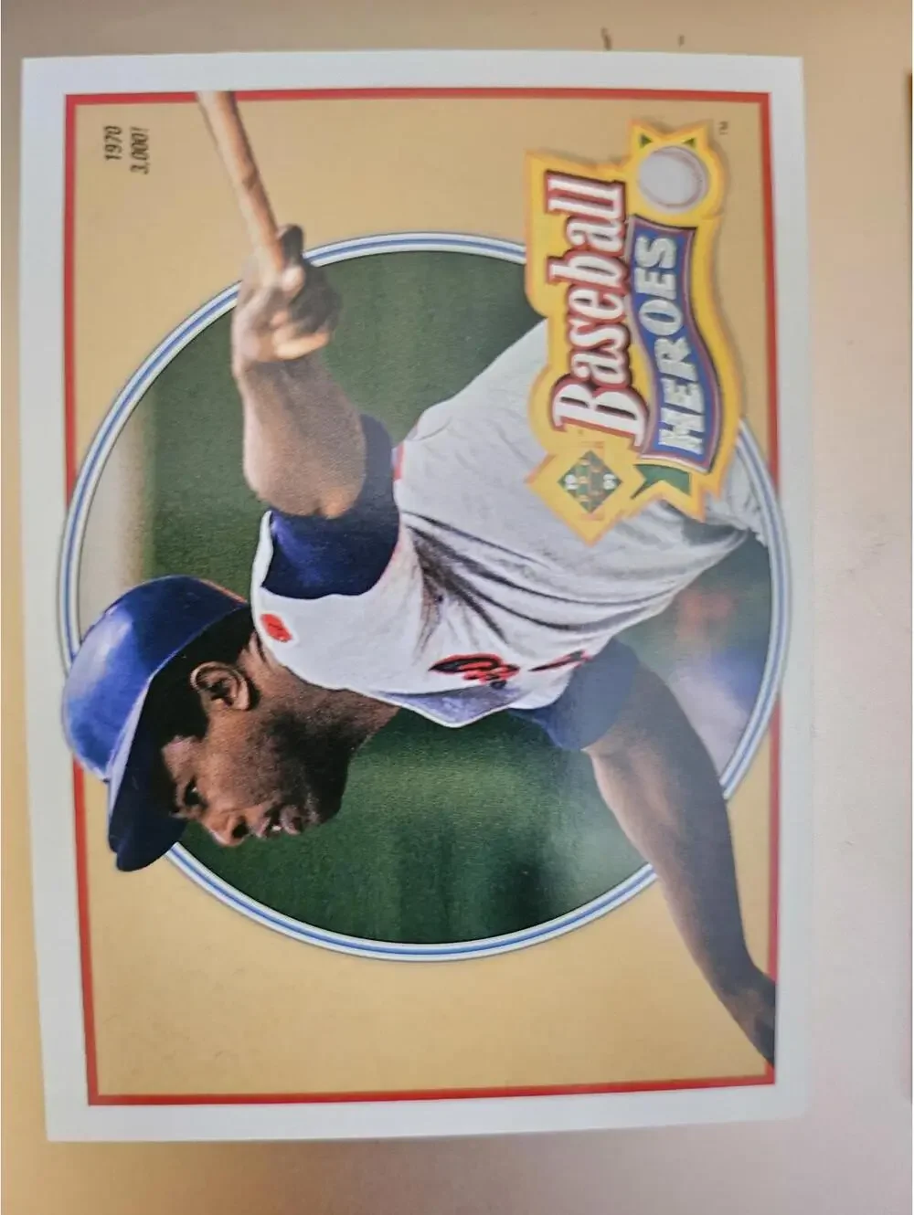 1991 Upper Deck Baseball Heroes Hank Aaron Braves HOF #22 1970 3000!